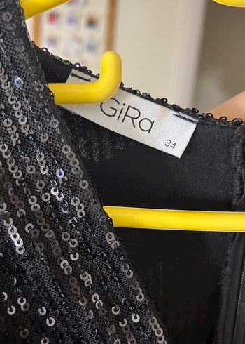 Yılan Desenli Siyah Uzun Kollu Kadın Abiye Elbise - Görsel 4