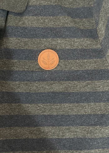 Feneeium Kısa Kollu Gri Polo Tişört M beden - Görsel 3