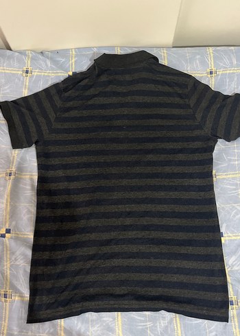 Feneeium Kısa Kollu Gri Polo Tişört M beden - Görsel 4