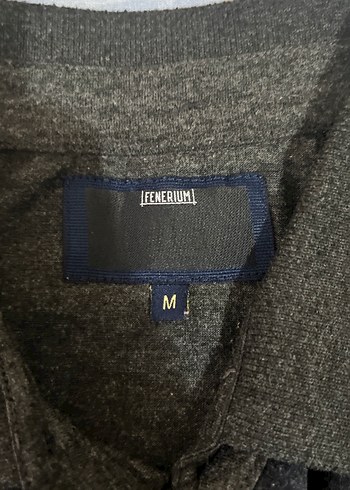 Feneeium Kısa Kollu Gri Polo Tişört M beden - Görsel 2