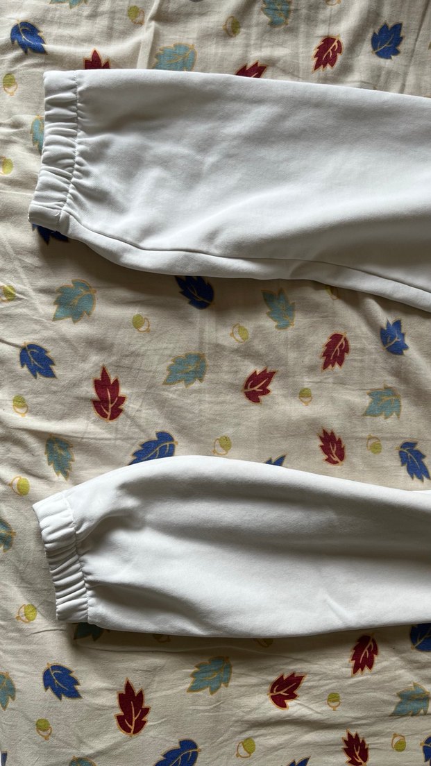 Erkek Beyaz Pamuklu Salaş Eşofman Altı Zara - Görsel 4