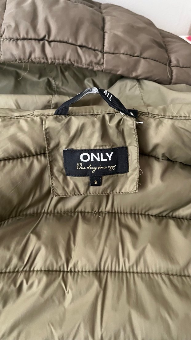 Dikişli Kahverengi Kışlık Kadın Mont - Görsel 3