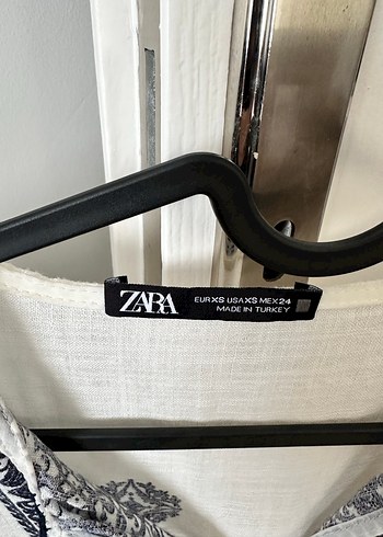 Nakışlı V Yaka Bohem Kadın Bluz - Görsel 2