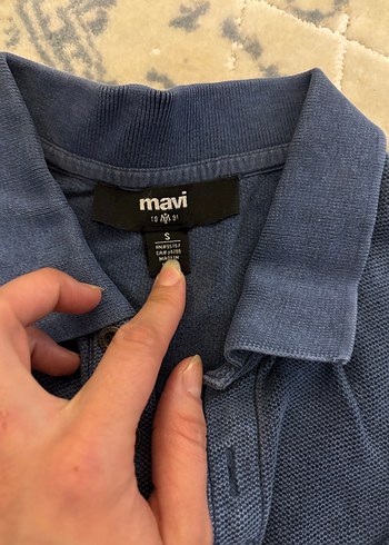 Gri Düğmeli Kısa Kollu Erkek Polo Tişört - Görsel 2