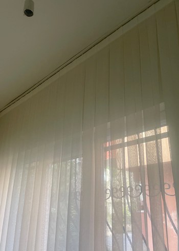 Beyaz Düz Tül Perde - Görsel 8