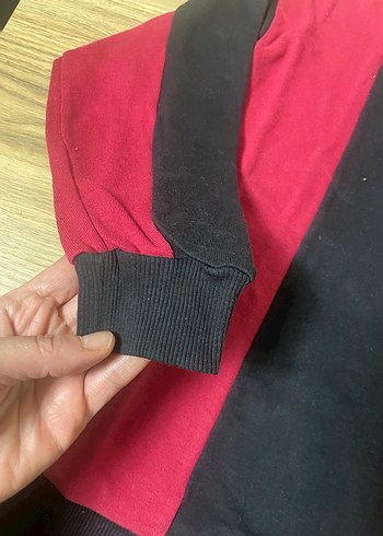 Bordo Baskılı Çocuk Atlet - Görsel 3