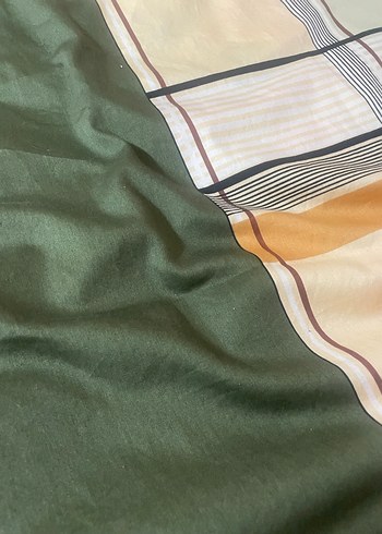 Koyu Yeşil Ekose Desenli nevresim takımı - Görsel 2