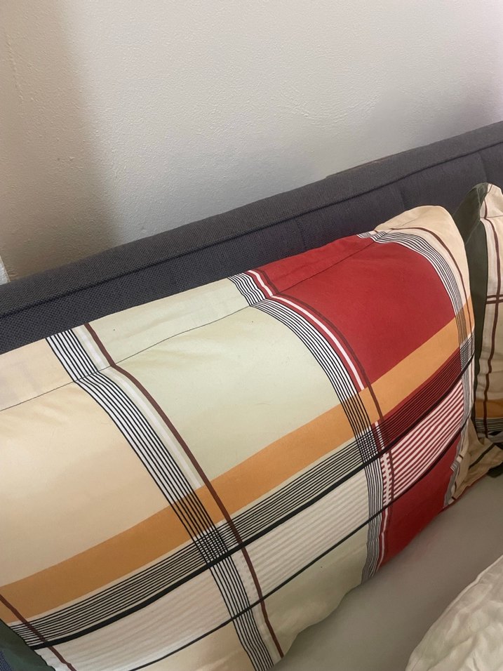 Koyu Yeşil Ekose Desenli nevresim takımı - Görsel 5