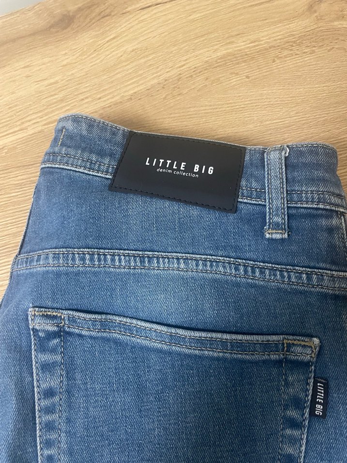 Erkek Mavi Regular Fit Denim Jean - Görsel 2