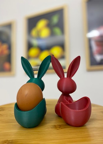Tavşan Figürlü Yumurta Tutucu - Görsel 2