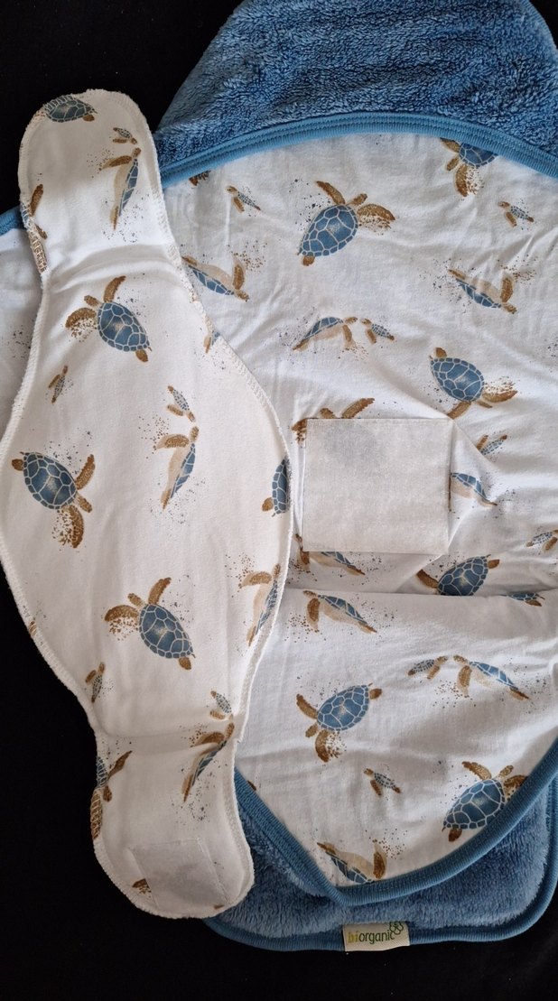 Biorganik Mavi Bebek Battaniyesi - Görsel 3