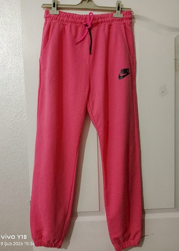 Pembe Kadın Rahat Kesim Eşofman Altı - Görsel 2