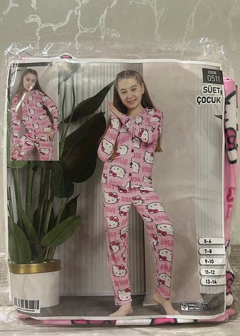 Çocuk Pijama Takımı - Görsel 5