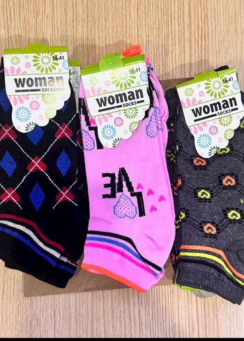 12 çift kadın çorap - Görsel 4