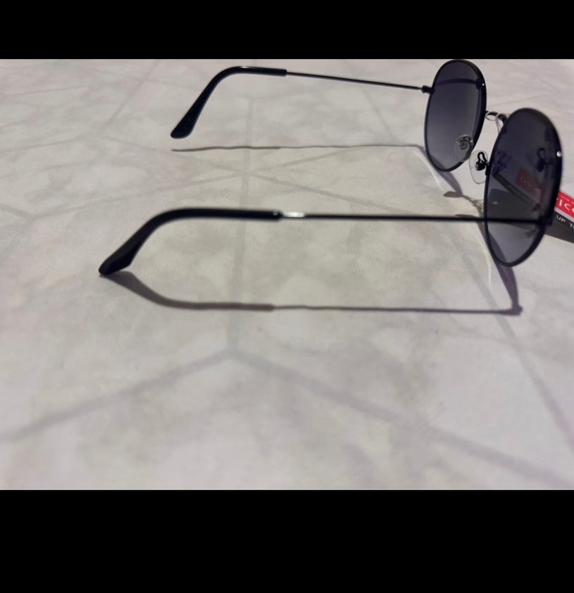 Gri Minimalist Kadın Güneş Gözlüğü - Görsel 3