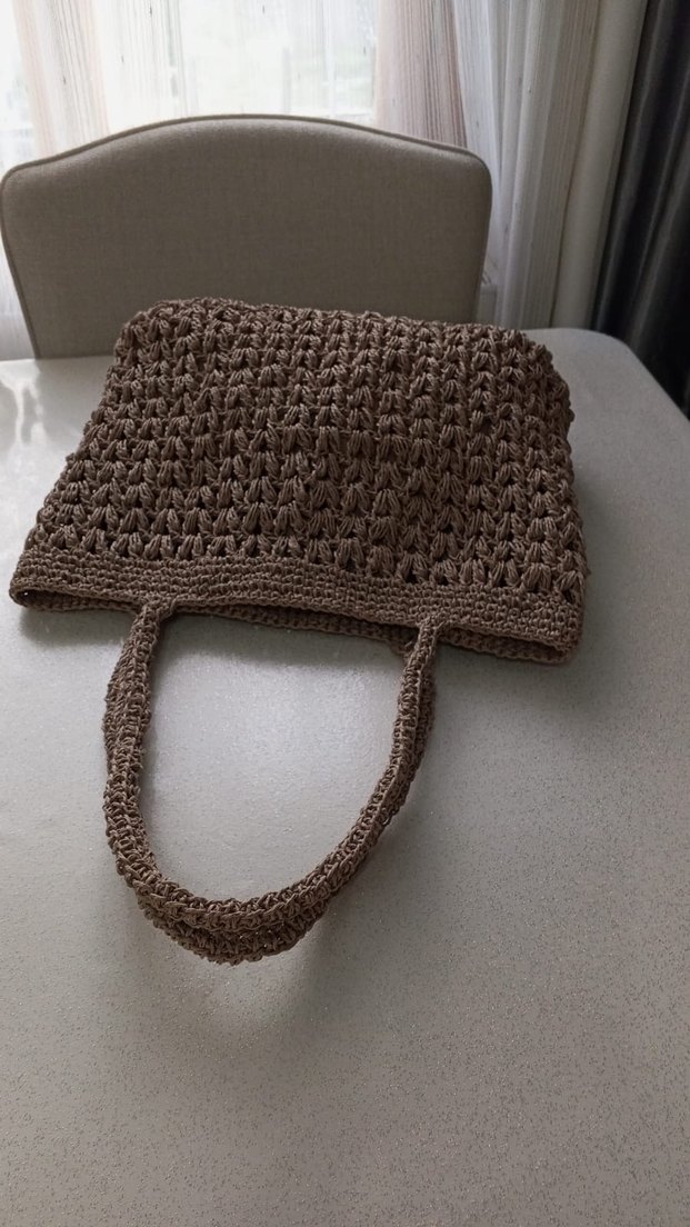 El Örgüsü El emeği Kadın Çanta - Görsel 2