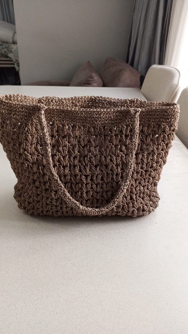 El Örgüsü El emeği Kadın Çanta - Görsel 3