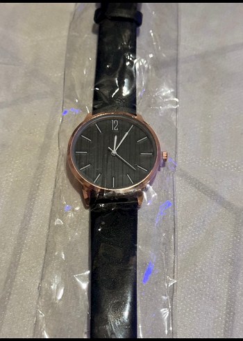 Siyah Kemerli Minimalist Kadın Saati - Görsel 3