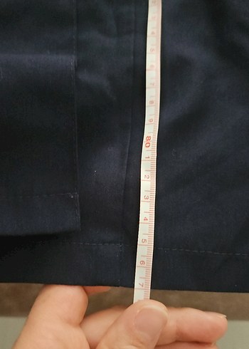 Çıtçıtlı Lacivert Kadın Uzun Pamuklu Forma - Görsel 5