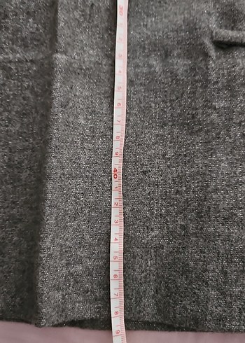 Gri Kemerli Kadın Bermuda Şort - Görsel 5