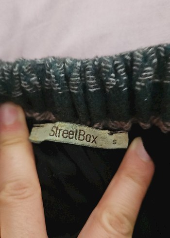 Nakışlı Siyah Bohem Mini Etek - Görsel 4