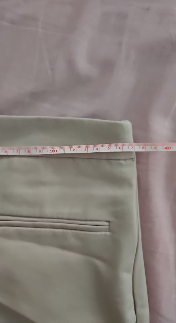 Kadın Bej Mini Etek Fermuarlı - Görsel 4