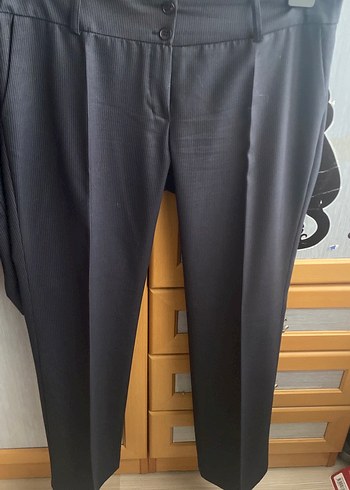 Kadın Lacivert Modern Klasik Blazer Ceket pantolon takım - Görsel 3