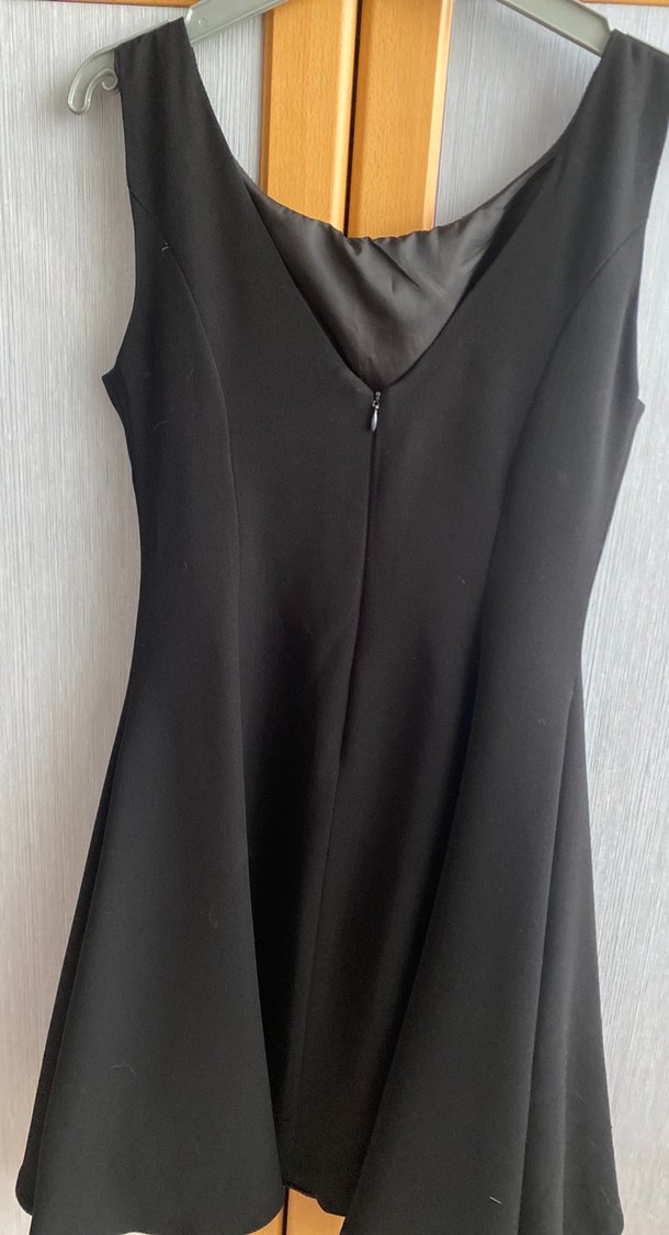 Sıyah özel dikim elbise - Görsel 2