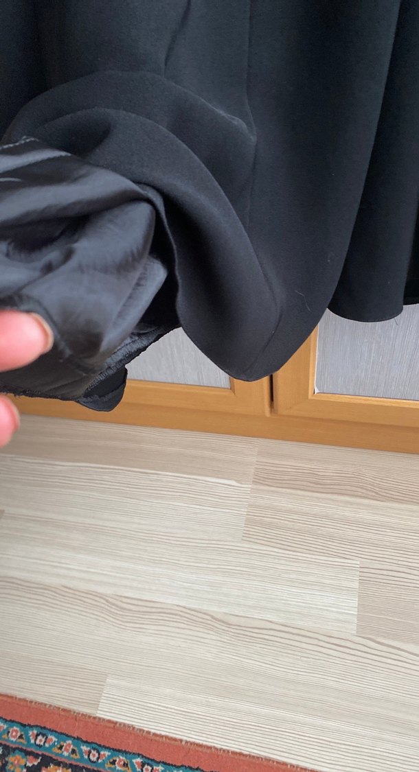 Sıyah özel dikim elbise - Görsel 4