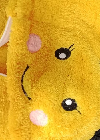 Siyah Sarı Zebra Desenli Bebek Tulumu - Görsel 2