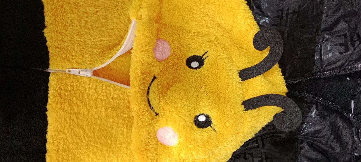 Siyah Sarı Zebra Desenli Bebek Tulumu - Görsel 2