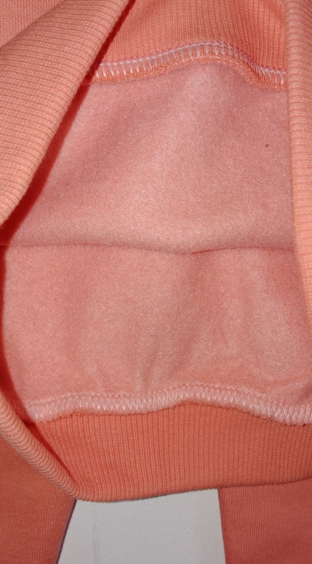 Pembe Baskılı Kız Sweatshirt ve Eşofman Takımı - Görsel 4