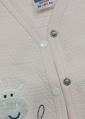 Kız Çocuk Pembe kapitone Yelek - Görsel 2