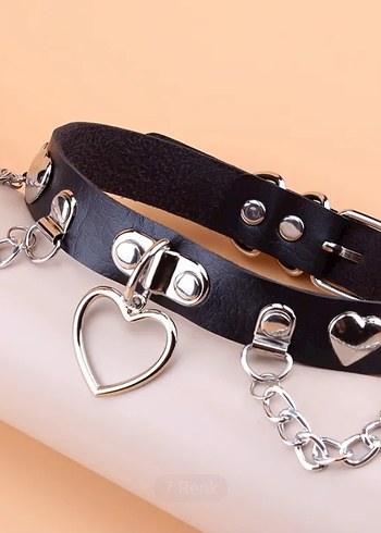 Siyah Gotik deri kostüm - Görsel 7