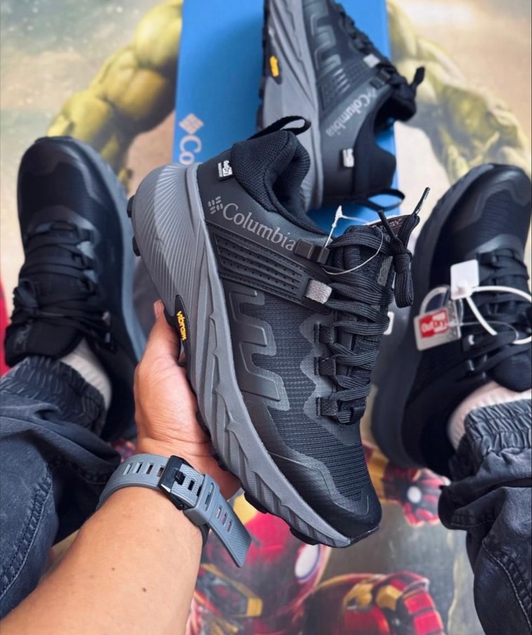 Columbia Siyah Erkek Spor Ayakkabı - Görsel 2