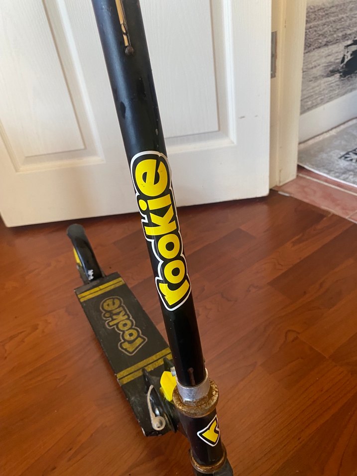 Sarı Çocuk Scooter'ı - Görsel 3