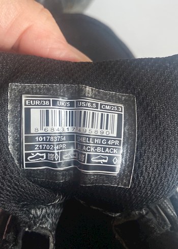 Siyah Bağcıklı Kauçuk Erkek Botları - Görsel 3