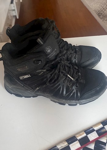 Siyah Bağcıklı Kauçuk Erkek Botları - Görsel 2