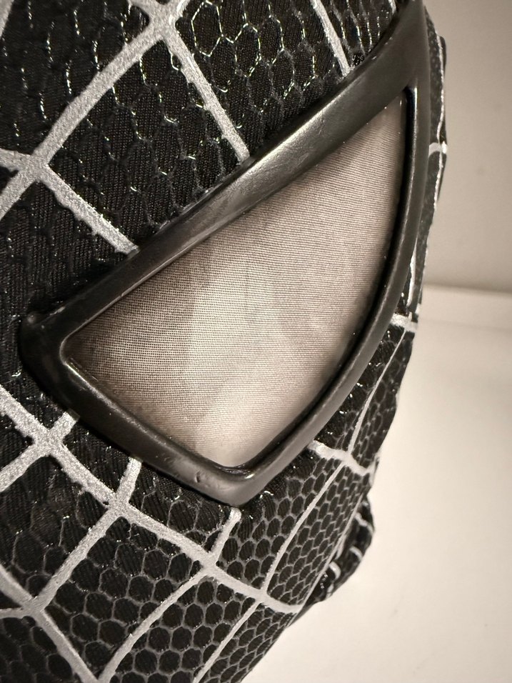 Spiderman maskesi venom siyah maske - Görsel 5