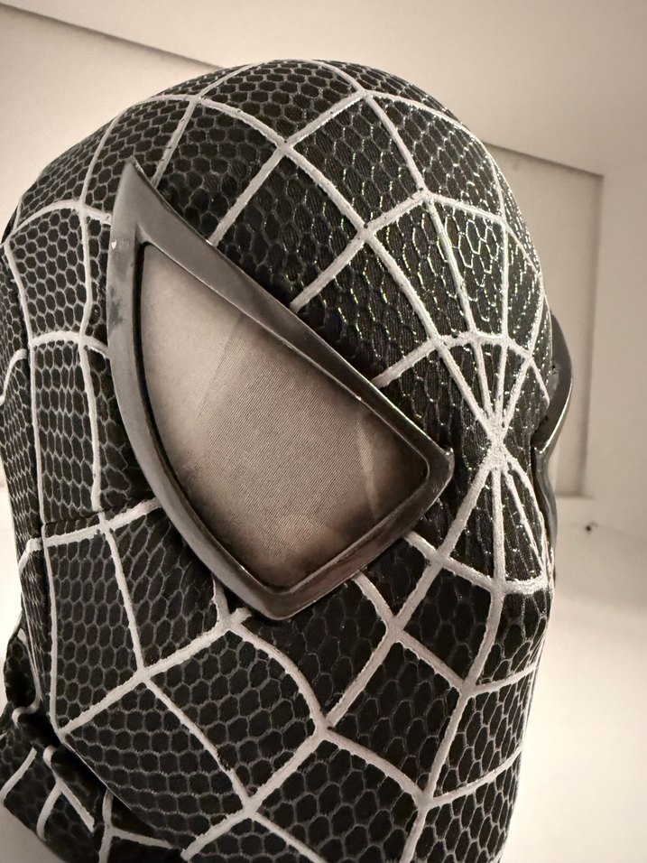 Spiderman maskesi venom siyah maske - Görsel 2