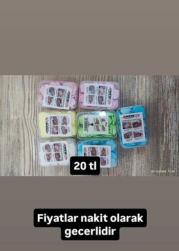 Renkli Elastik Çocuk Saç Bantları 30'lu - Görsel 2