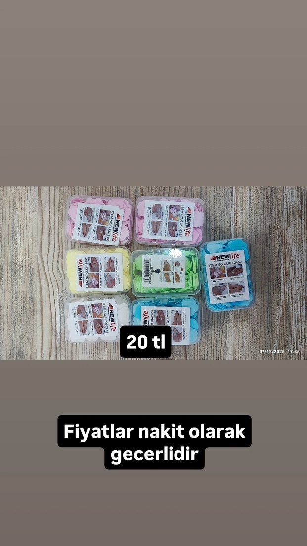 Renkli Elastik Çocuk Saç Bantları 30'lu - Görsel 2