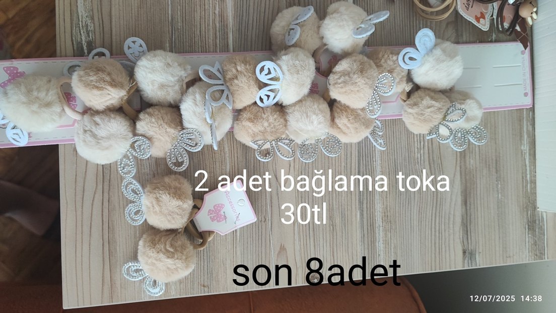 Renkli Elastik Saç Bantları Çocuklar İçin - Görsel 4