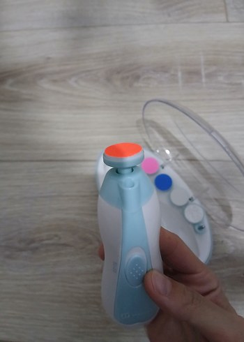 Renkli Uçlu Elektrikli Manikür Seti - Görsel 3