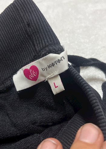 Bayan Siyah Kemerli Rahat Eşofman - Görsel 3