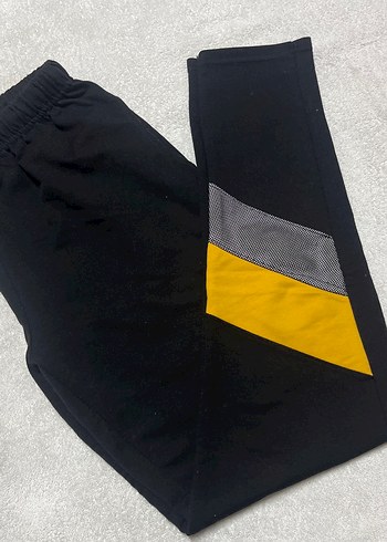 Sarı Detaylı bayan Spor Eşofman Altı - Görsel 2