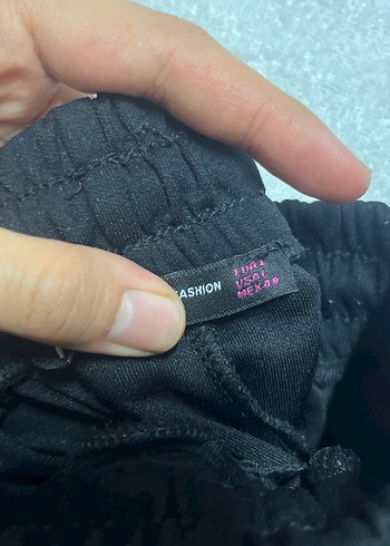 Siyah Kadın Rahat Kesim Eşofman Altı - Görsel 5