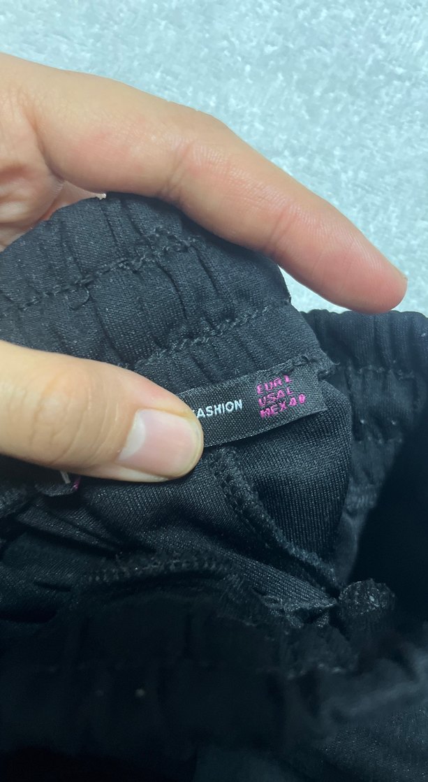 Siyah Kadın Rahat Kesim Eşofman Altı - Görsel 5