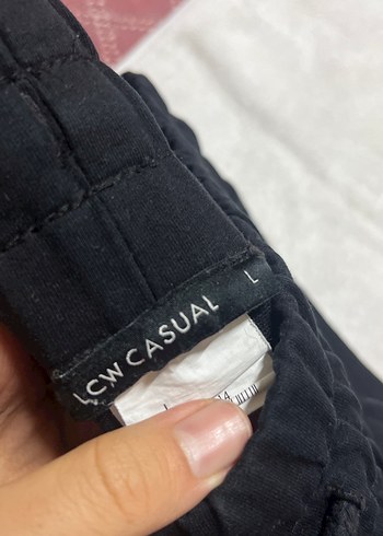 Siyah Rahat Kesim Kadın Eşofman Altı - Görsel 3