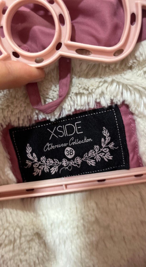 Pembe Fermuarlı Kadın Yelek - Görsel 4